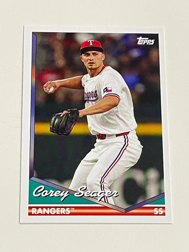 2024 Topps Archives Baseball #263 - Corey Seager - Texas Rangers - Image 1 of 2
