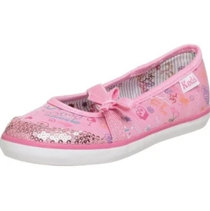 Keds Toddler Girls Doodles Skimmer Pink Slip-On Shoes Size 5 Bow Sequins - Picture 1 of 11