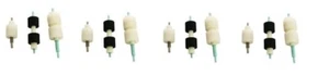 4 XEROX COLOR DIGITAL PRESS 700 550 560 570 FEED ROLLER KIT 604K23670 - 40X0770 - Picture 1 of 1