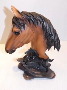 Große Harz Pferd und Pony Figur - Bild 1 von 9