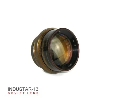 Lente soviética INDUSTAR - 37 grande formato 300mm f/4.5 para câmera cópia FKD TESSAR - Imagem 1 de 4