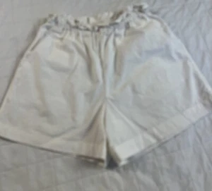 ZARA GIRLS WHITE Adjustable Gathered Waistband CUTE SIZE 9 - Picture 1 of 6