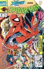 Spider-Man (1990) #16 Final Issue By Todd McFarlane for Marvel VF-. Stock Image
