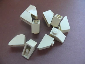 Lego 10 tan slopes 45°  1 x 2 ref 3040 - Bild 1 von 1