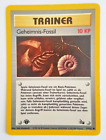 Pokemon Karte Geheimnis-Fossil 62/62 Fossil 1. Edition Deutsch