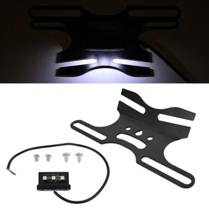 Rear Fender Eliminator License Plate Mount & Light Set For Husqvarna Svartpilen - Picture 1 of 9