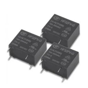 HongFa Relay HF32FV-G 5-HLTF(590) 12-HLTF(590) 24-HLTF(590) 10A 4Pins HF Relay - Picture 1 of 4