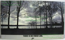 NITF Vintage There Is No Finish Line ☆ Green Lake Seattle NIKE Poster FOAM Board