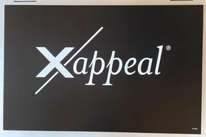 XAPPEAL 7"x11" Department Store Display Shoe Brand Sign Black/White - Picture 1 of 1