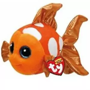 TY BEANIE BOO BOOS SAMI THE GOLDFISH MWMT 6 INCHES. - Picture 1 of 1