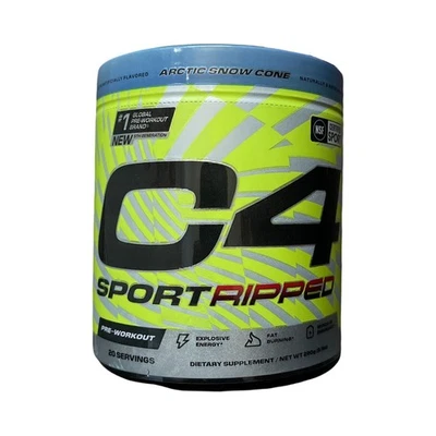 Polvo Pre Entrenamiento Deportivo Rasgado Cellucor C4 20 Porciones - Cono de Nieve Ártico, Exp 10/26 Foto 1 de 2