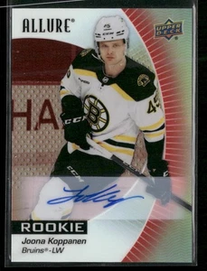 2023-24 Allure - Rookies Joona Koppanen #103 Red Rainbow Autographs (AU, RC) - Picture 1 of 2