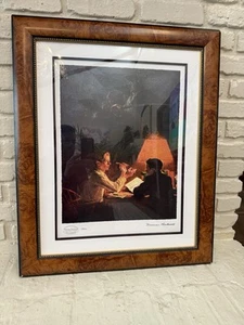 Norman Rockwell Seriolithograph 2012 Edition 172/450 Ethan Allen And Green Mount - Picture 1 of 12