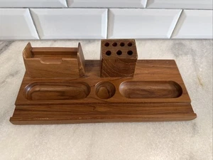 Organizador de escritorio vintage madera MCM - Imagen 1 de 12