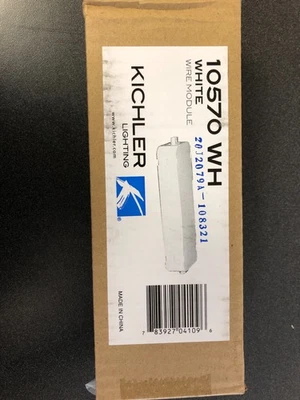 Caja de módulo de alambre Kichler para barras de luz Foto 1 de 4