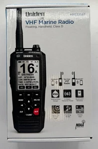 MHS335BT 6W Class D Floating Handheld VHF Marine Radio with Bluetooth, Text - Picture 1 of 6