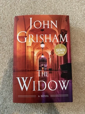 SIGNED + NEW - THE WIDOW by John Grisham 2025 Hardcover - 1st ed. - Image 1 of 2