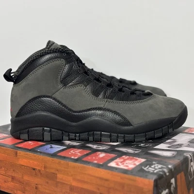 ⚡️Zapatos para hombre Air Jordan 10 Retro OG Steel HJ6779-001 negro verde oliva talla EE. UU. Foto 1 de 4