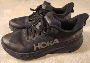 Hoka One One Challenger ATR 7 GTX Mens Size 10 D Black Gore-Tex Trail Running - Picture 1 of 23