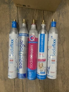 Sodastream 5x Leerzylinder Co2 Flaschen Sodaclub andere Marken Leerflaschen - Bild 1 von 2
