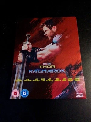 Thor Ragnarok 3D + 2D Blu-ray Steelbook. Chris Hemsworth - Image 1 of 2