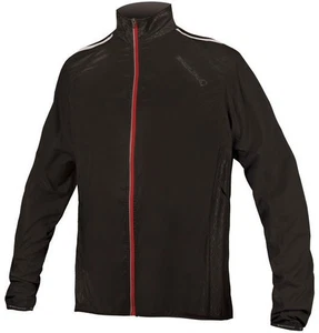 Endura Pakajak Men's XL Windbreaker Jacket Black Cycling Bike Ultra Lightweight - Picture 1 of 7