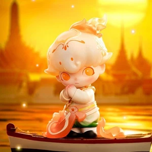 Dimoo Flaming Lotus Figure Pop Mart Friend of the China-Thailand Golden Jubilee - Picture 1 of 8