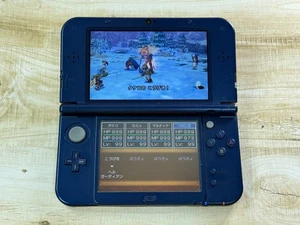 Console Nintendo New 3DS XL blu metallizzato testata Giappone ver D2680 - Foto 1 di 24