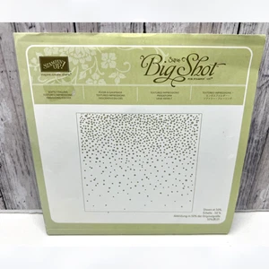 Sizzix Stampin Up SOFTLY FALLING 6x6 Natale Fiocchi di Neve Cartella Goffratura - Foto 1 di 1