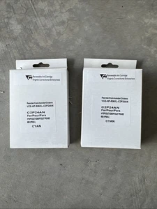 2x NEW SEALED HP 935XL CYAN High Yield OFFICEJET Ink Cartridge C2P26AN - Picture 1 of 1
