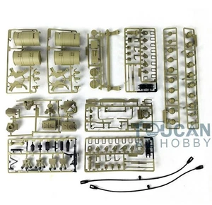Sacchetto Decorazione Plastica per Carro Armato RC HengLong 1/16 3908 Challenger II Auto Militare - Foto 1 di 6
