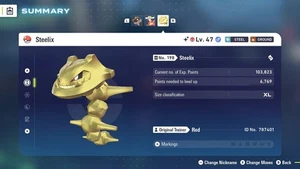 🔥Alpha Steelix SHINY OR NON SHINY 🌟 6IV🔥Für Pokemon Legenden ZA 🌟Legends Z-A - Bild 1 von 1