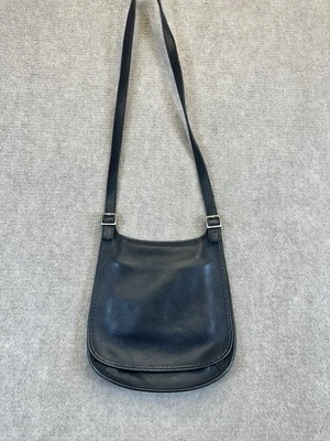 Bandolera COACH Slim Hippie Cuero Negro Bolso de Hombro #9135 De Colección EE. UU. Foto 1 de 4