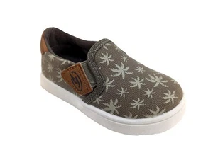 Zapatillas sin cordones Dr. Scholl's para niños/niños Madison verdes palmeras nuevas/sin caja 6M - Imagen 1 de 2