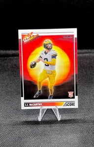 2024 Panini Score - J.J. McCarthy RC Hot Rookies - Vikings 🚨 - Picture 1 of 2