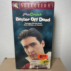 Better Off Dead VHS Tape Sealed 1997 John Cusack Fox Hi-Fi Stereo NEW SEALED - Picture 1 of 5