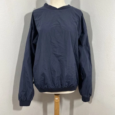 Charles River Windbreaker Mens Large Navy Golf Pullover - Image 1 of 4
