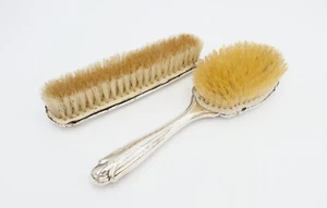 Bürsten 2er Set Kleiderbürsten 800 Silber Punze MF Mayer & Fuchs - Picture 1 of 13