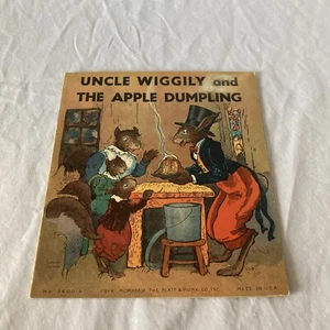 Uncle Wiggily and the Apple Dumpling 1939 book SC Platt & Munk George Carlson - Foto 1 di 5