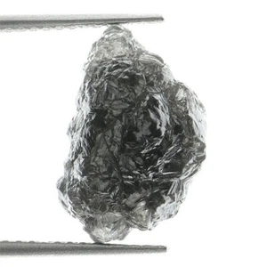 Raw Rough Loose Natural Raw Grey Silver Color 6.08 Carat Raw Diamond - Picture 1 of 1