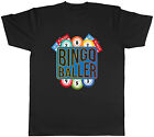 Śmieszny Bingo Męski T-shirt Numer Dzwoniący Pełny dom Żart Koszulka Prezent