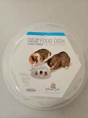 Pioneer Pet Tiger Diner Plastic Food Dish/Bowl, Natural - Image 1 of 3