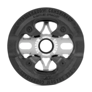 SHADOW CONSPIRACY SABOTAGE SUPREME BMX SPROCKET GUARD COMBO 25t SUBROSA SILVER - Picture 1 of 7