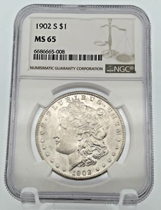 1902-S $1 NGC MS65 - Morgan Dollar - Picture 1 of 4