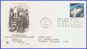 USA3 #3191h ADDR PCS ARTCRAFT FDC 1990s Return to Space Shuttle Program - Bild 1 von 1