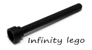 8 LEGO Black 1 x 4 Rod Bar (3957 28658) - 8 Pieces - Picture 1 of 1