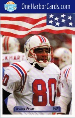 1992 All World New England Patriots #175 Irving Fryar - Image 1 of 2