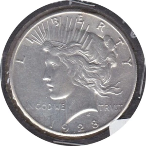 1928 Peace Silver $1 in FDC, Data chiave *SPEDIZIONE GRATUITA* - Foto 1 di 2