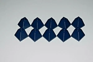 10 Lego Pendenza Blu Scuro 2x2 45° 3045 D92 - Foto 1 di 1