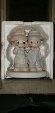 God Bless Our Family 1986 Precious Moments Figurines 100498